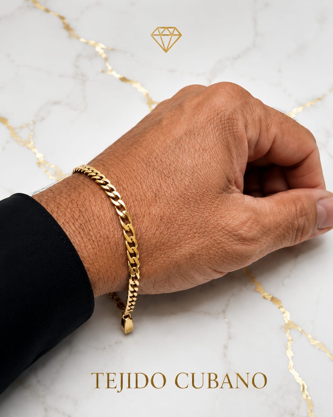 Pulsera Tejido Cubano